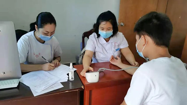 来凤县2021年秋季征兵体检工作全面展开