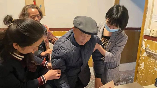 家庭随访暖人心，延伸护理送温情