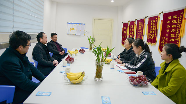 湘西自治州人民医院赴我院考察