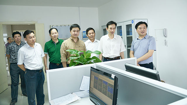 省民政厅区划地名处副处长孙平一行来我院参观调研