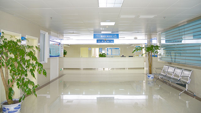洁净一新的科室