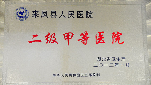 来凤县人民医院二级甲等医院