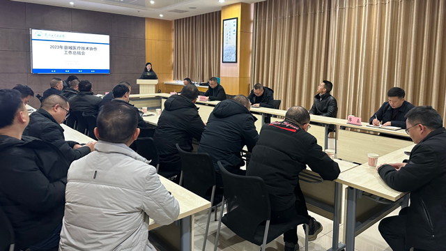 2023年县域医疗技术协作工作总结会在来凤县人民医院召开