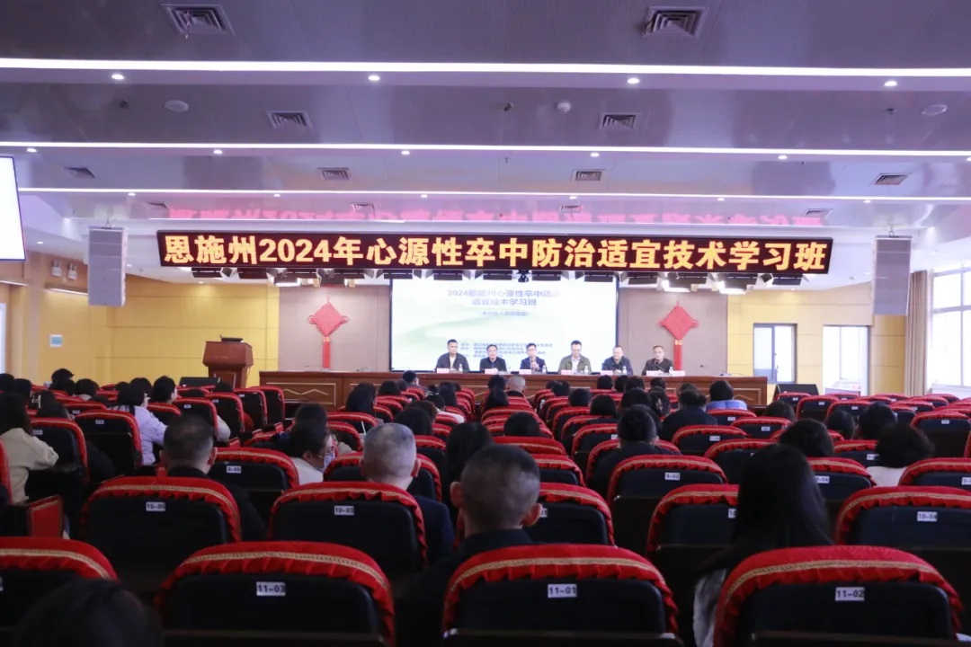 恩施州2024年心源性卒中防治适宜技术学习班来凤县人民医院站