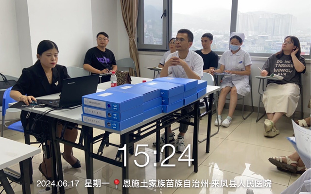 民大医院心内科专家杜鹃指导我院三级医院创建相关工作