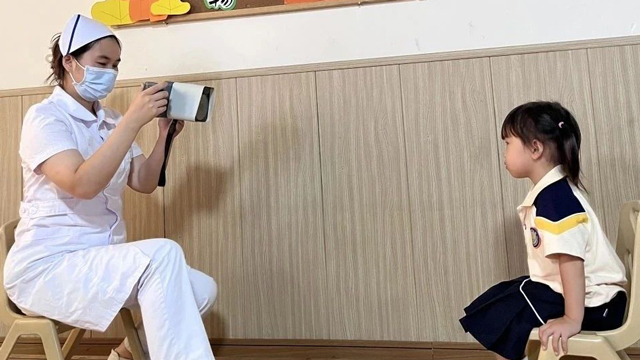 【全国科普日】眼科、儿保中心联合进校园活动