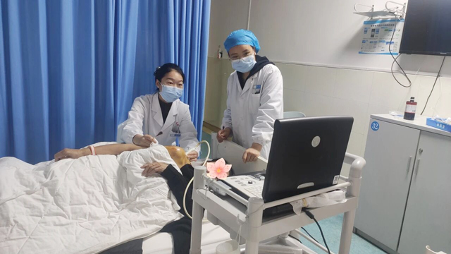 武汉市第五医院专家指导！来凤县人民医院康复医学科首次开展超声引导下神经阻滞治疗
