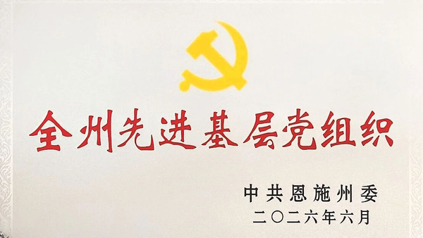 喜报！县人民医院内科党支部荣获“全州先进基层党组织”荣誉称号